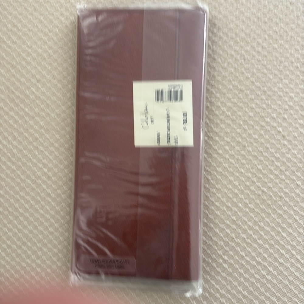 Cole Haan Genuine Leather Ticket-Passport-Crdit card Holder